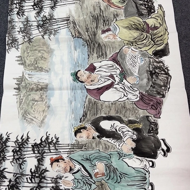 竖款山水作品……喜欢欣赏……