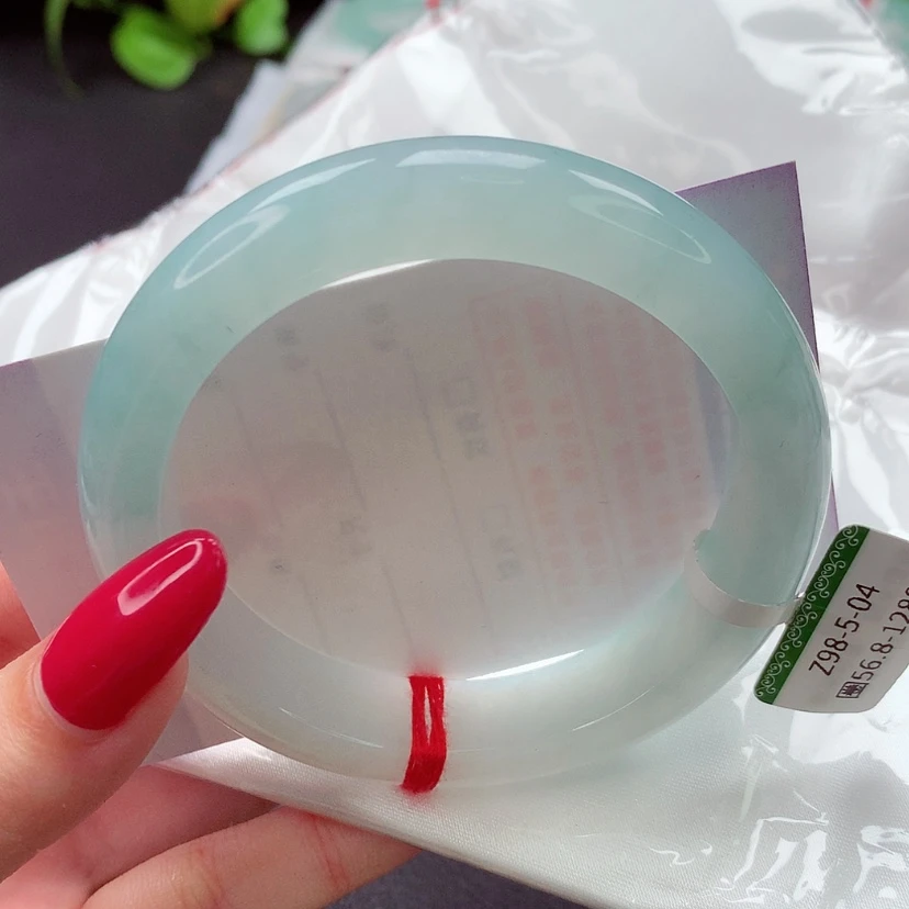 【闪购商品】未镶嵌手镯翡翠56.8圈