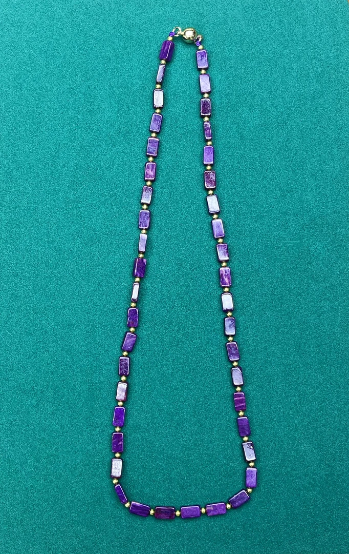【中怡】南非老矿料-紫舒项链多样性发其一（A17）