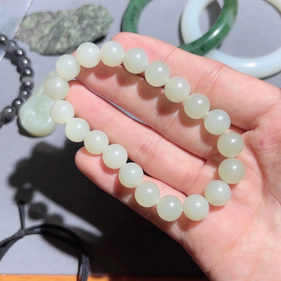 和田玉手链未镶嵌