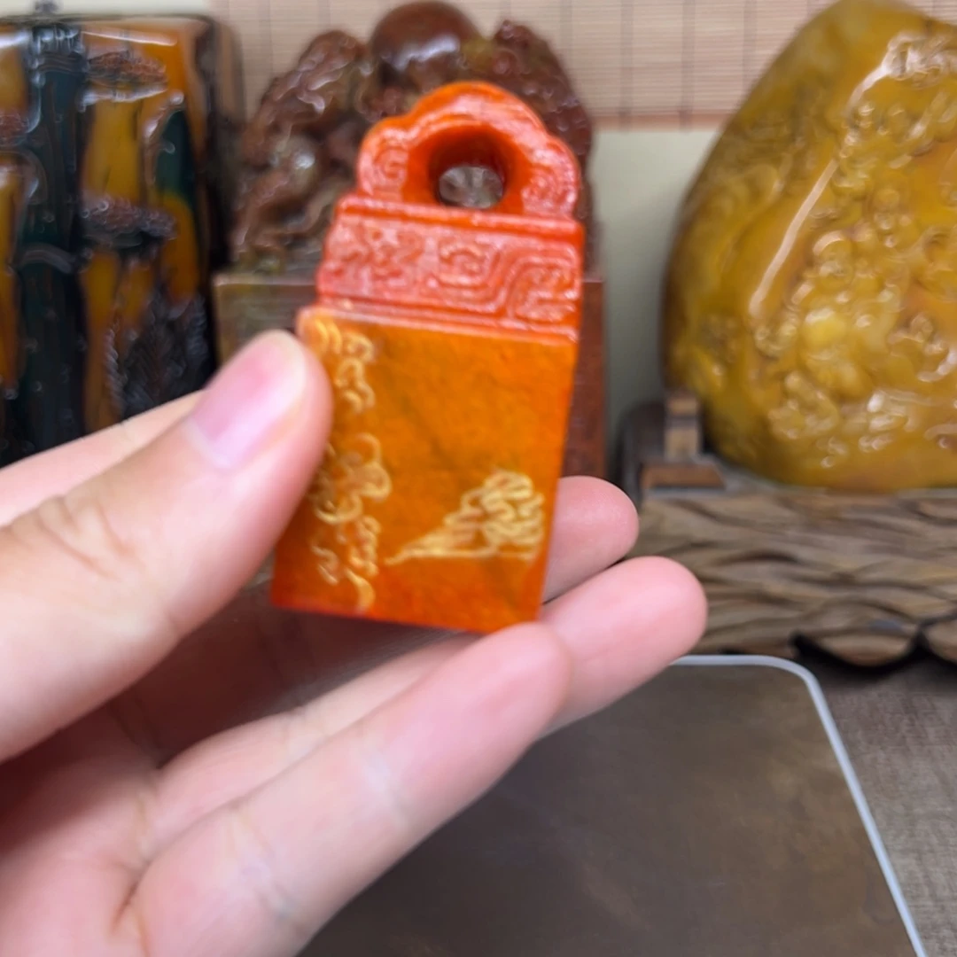 寿山石印石精品印章