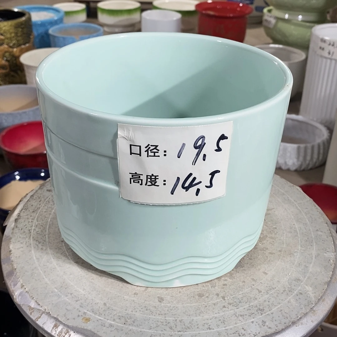 【闪购商品】陶瓷微瑕花盆-034-1个兰
