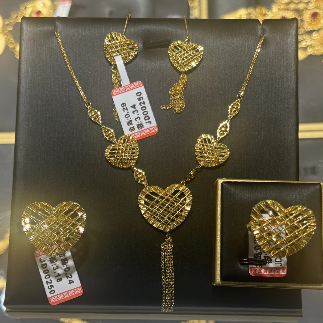 合金项链 项链四件套قاپلىما ئالتۇنJ-1.44Y-17.52