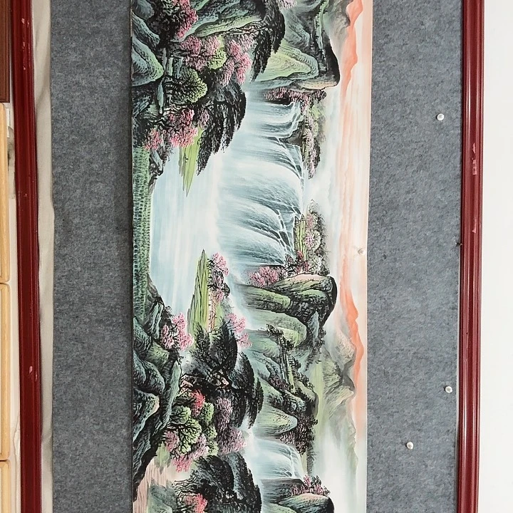 国画手绘国画福地春晖