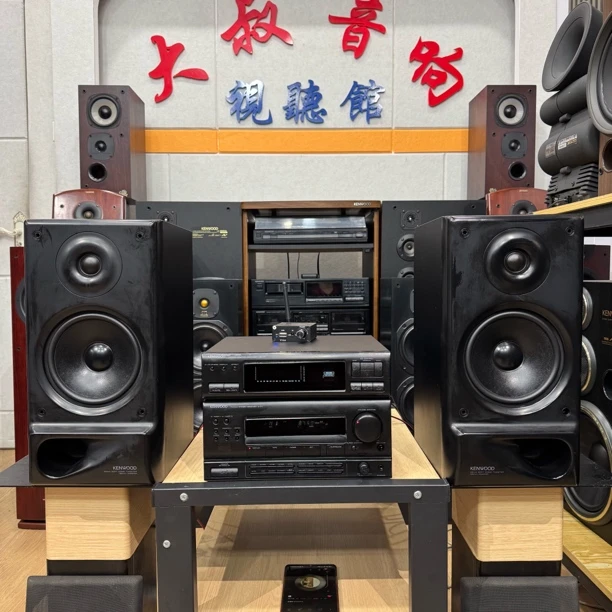 8新 KENWOOD/建伍 A-711功放均衡加音箱4件套，只能外接，运费自理
