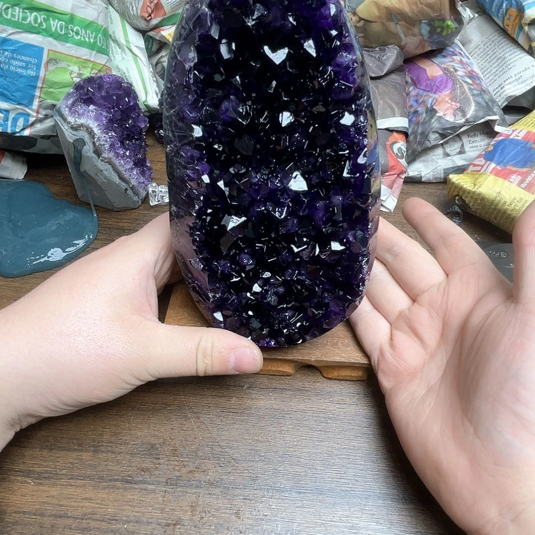 紫晶大型摆件（非配饰）未镶嵌