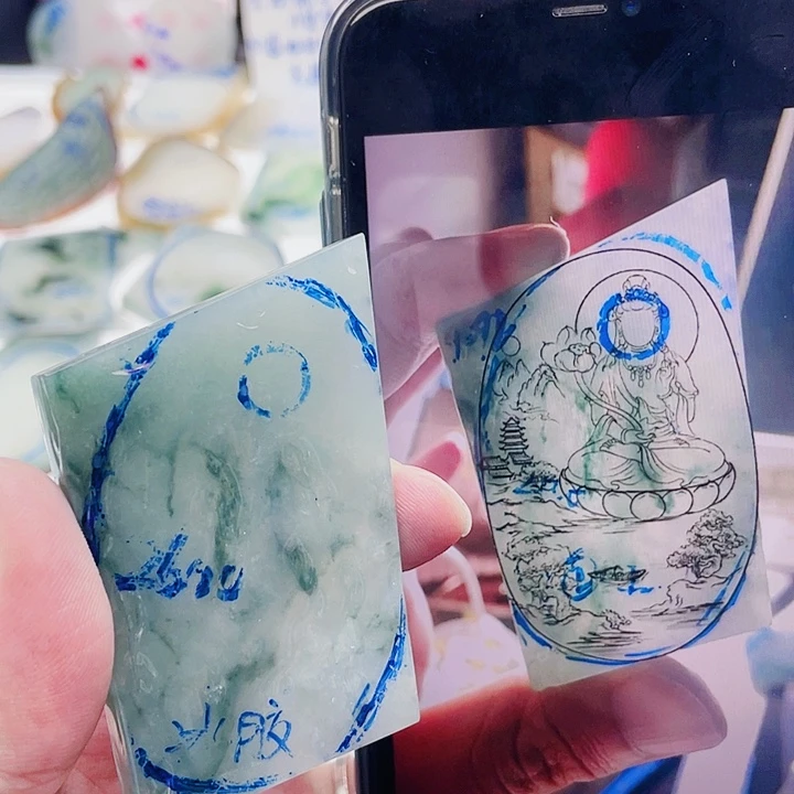 定制翡翠未镶嵌定制