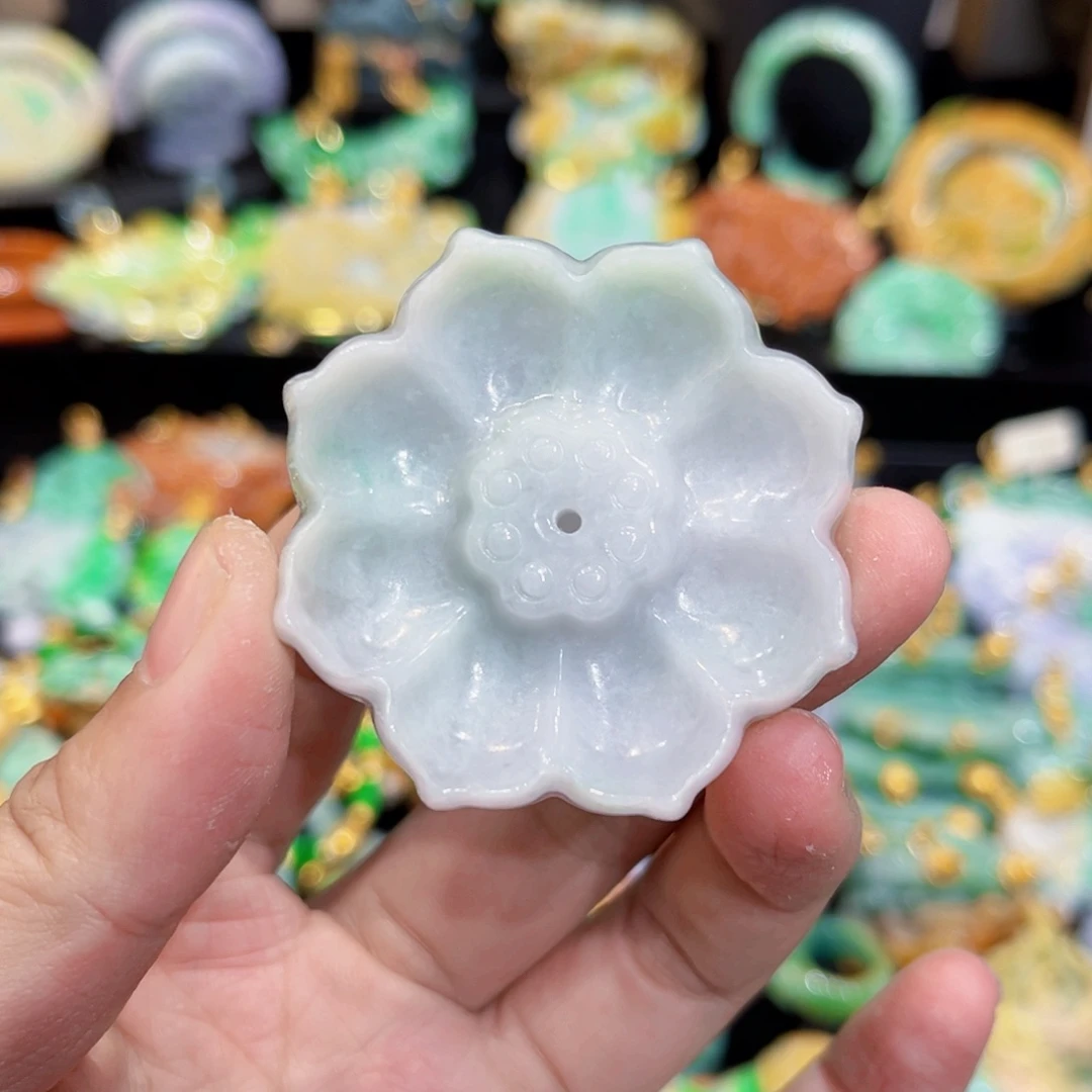 翡翠合金吊坠(赠链)