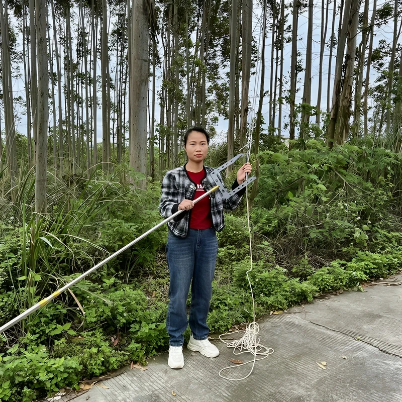 扶桉树神器高空穿绳挂绳扶桉树绑绳神器便捷船舶靠岸挂钩拉直工具