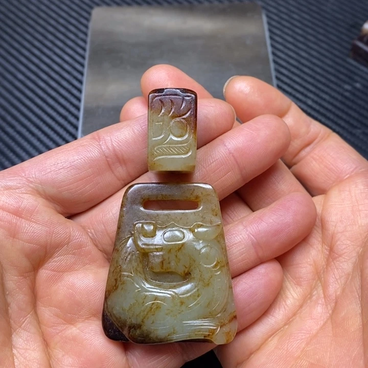 和田玉挂件未镶嵌M*