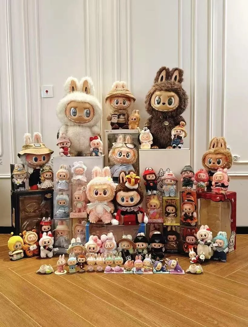 【香片踩后二合集】LUBUBU、SP、哭娃等搪胶毛绒盲盒潮玩挂件
