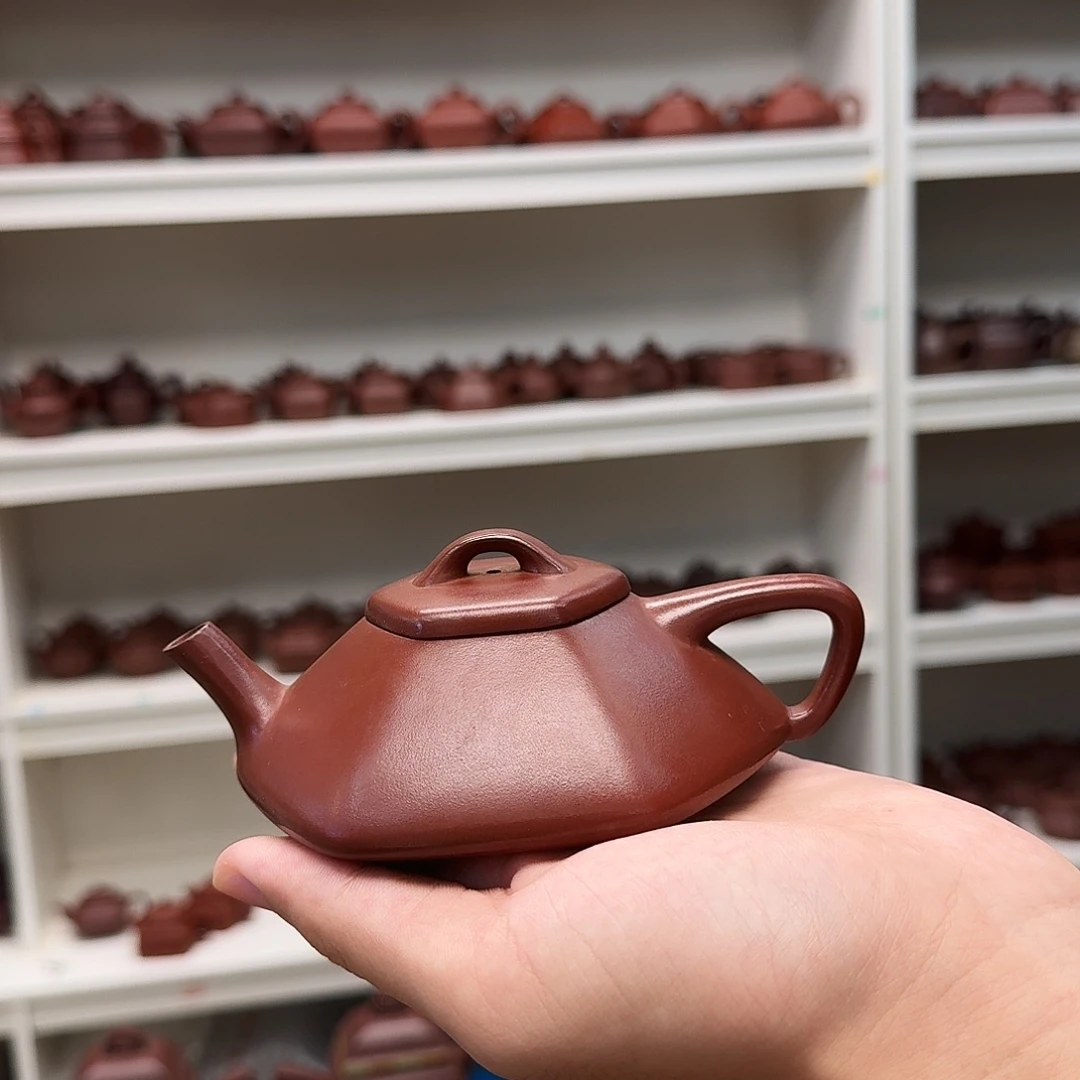 茶壶紫砂六方合瓢160cc