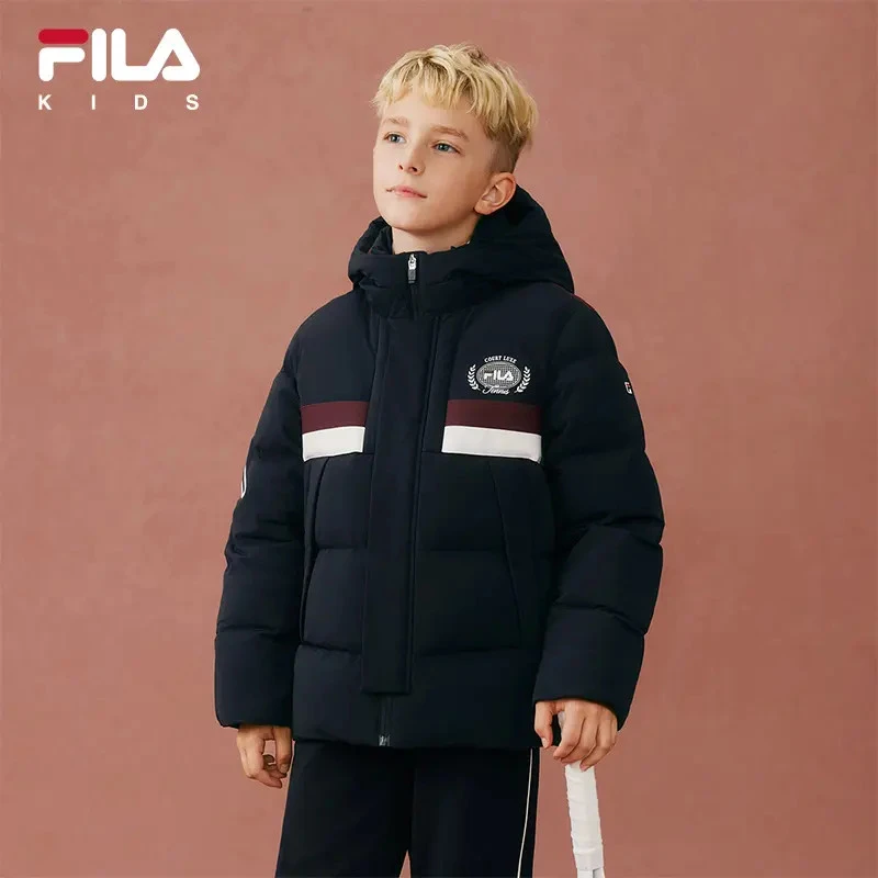 【斐乐儿童】25年新款时尚保暖百搭潮流中大童羽绒服K12B543924F