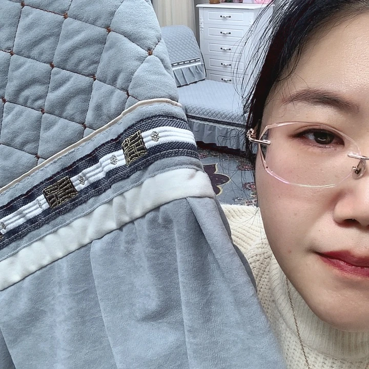 木***轩雪尼尔月光灰160➕240➕扶手1个➕定制120.155妃