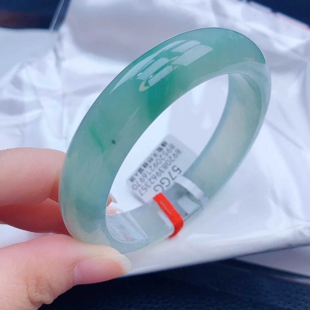 翡翠未镶嵌手镯缅甸天然翡翠a货手镯