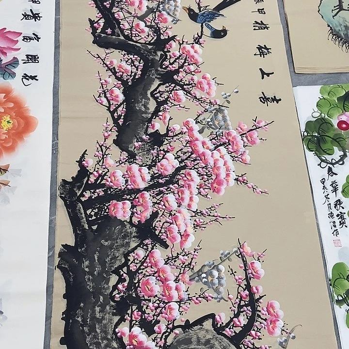 三个张画廊直播间！