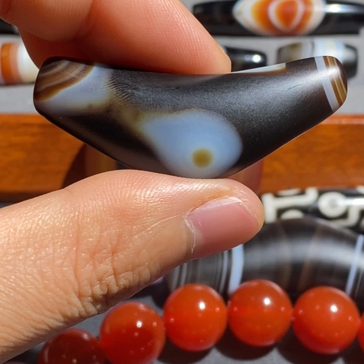 玛瑙/玉髓未镶嵌项链