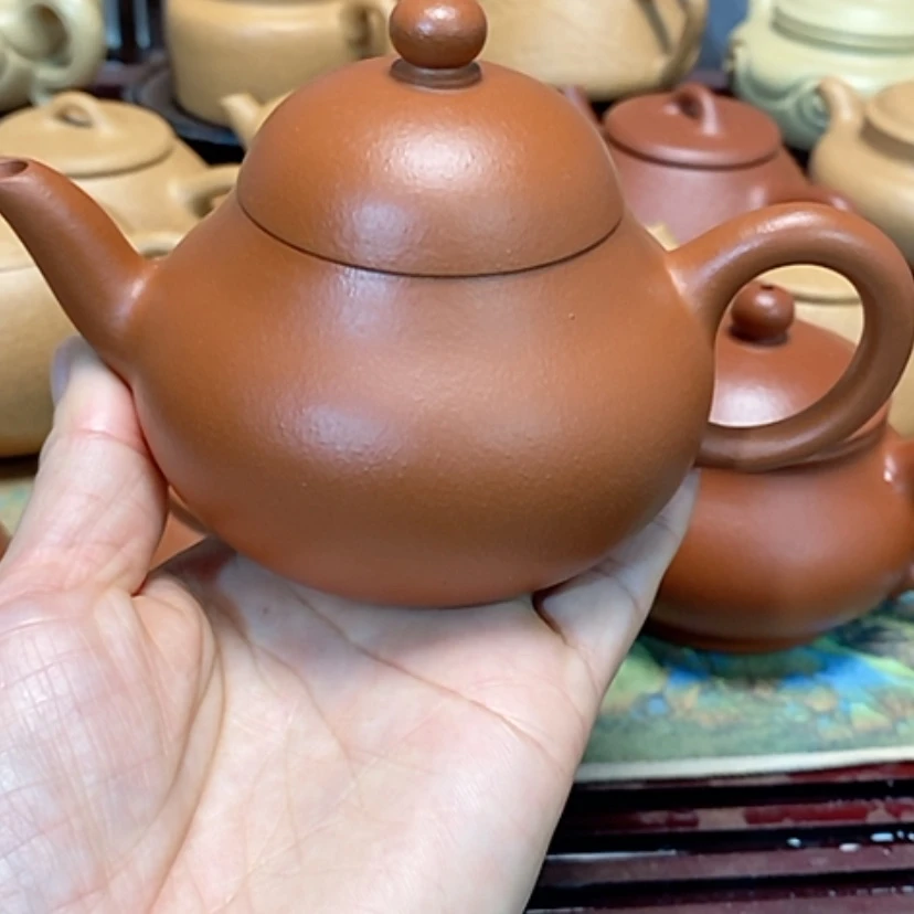 【闪购商品】紫砂茶壶朱泥半手工