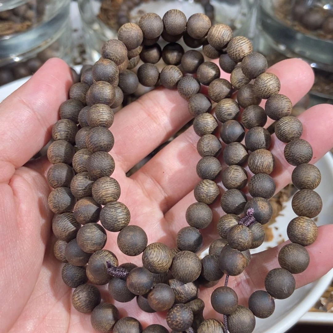 沉香手串逸****机棋楠沉香手串多圈