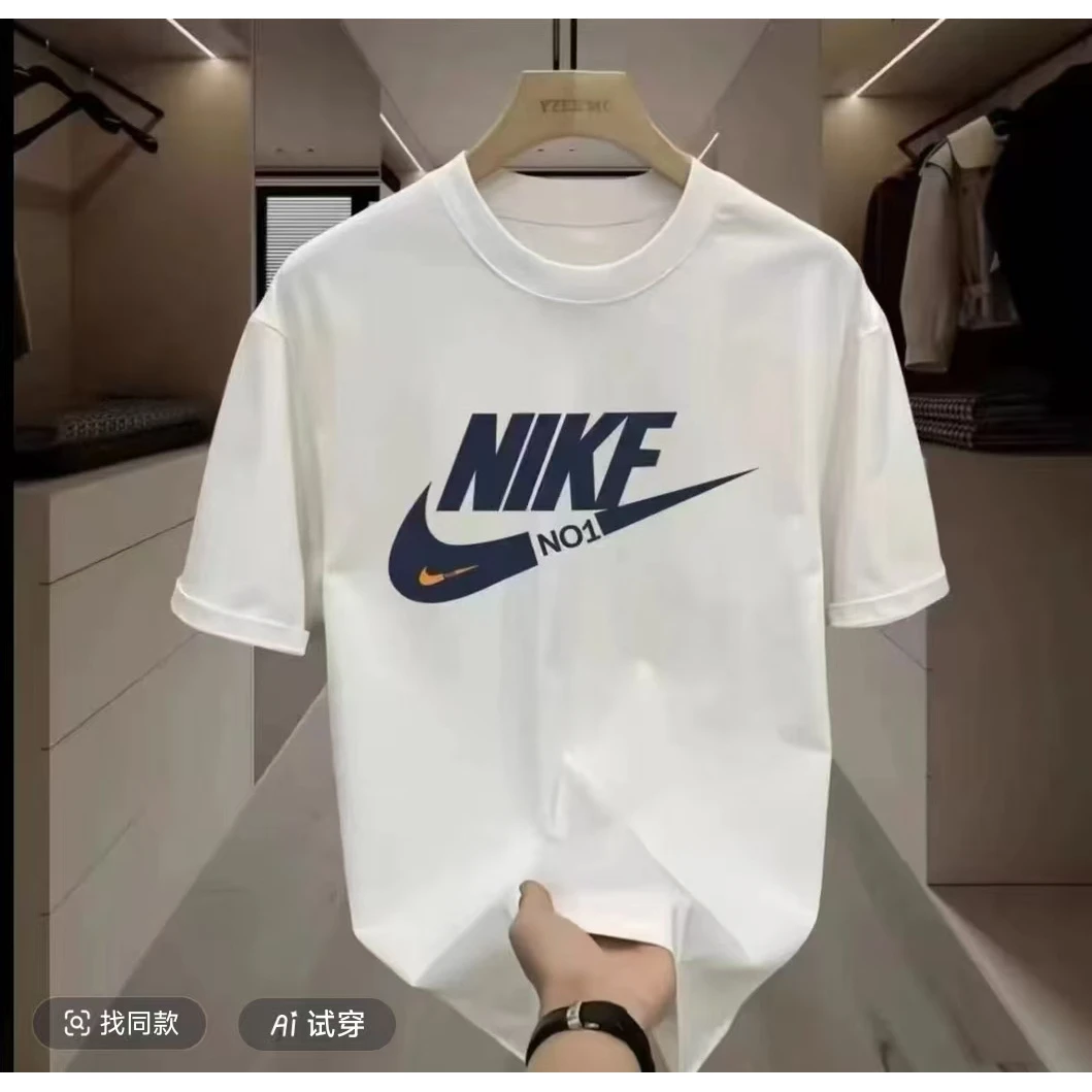 【一折粉丝福利】潮牌男女同款圆领百搭T恤