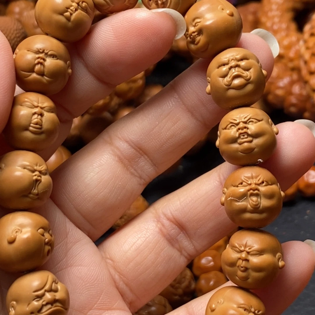 猴头核桃吊坠猴头