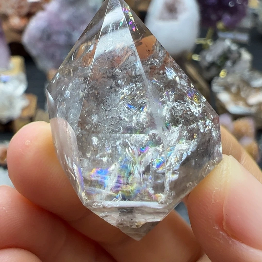 石材闪灵爆彩双尖精品
