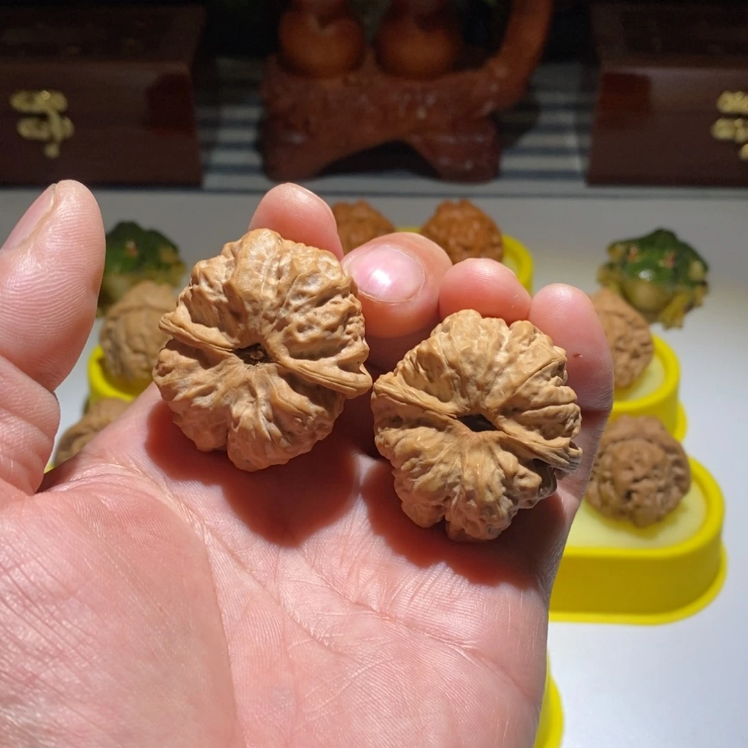 文玩核桃把件新**始昌平蛙直播中欢迎选购