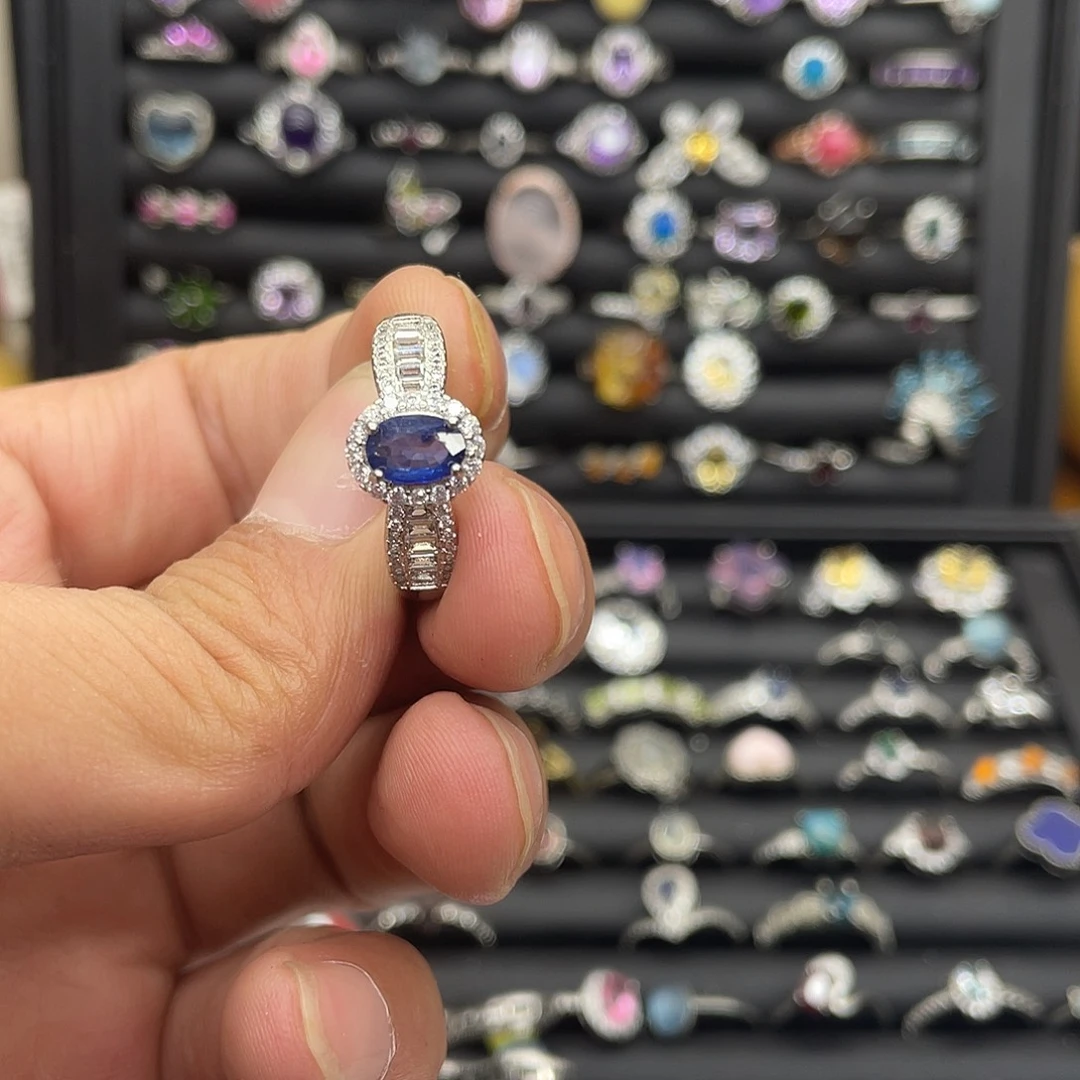 紫晶珠宝半成品未镶嵌