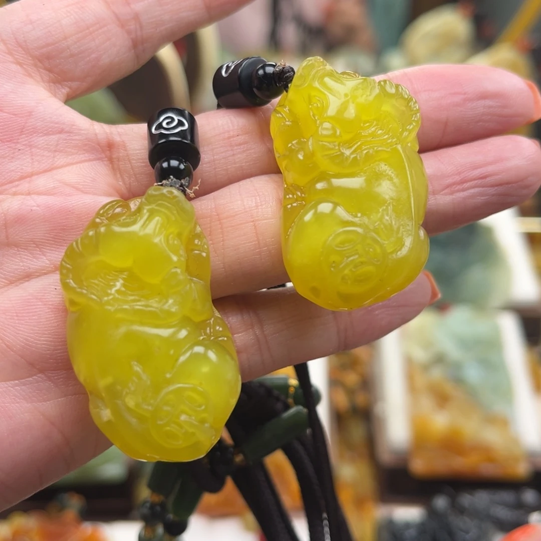 未镶嵌岫玉挂件挂件