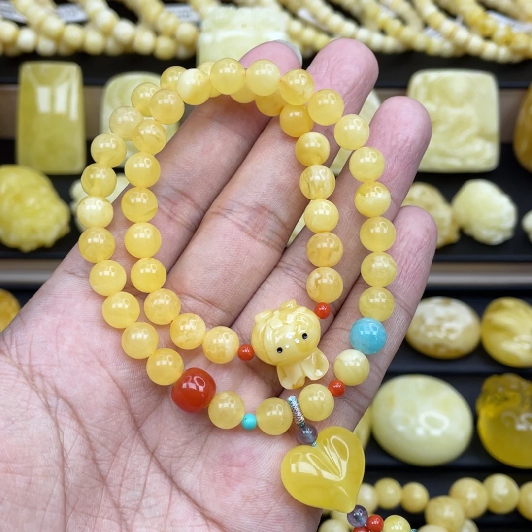裸石琥珀未镶嵌琥珀蜜蜡