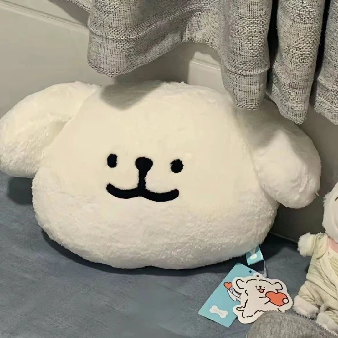 可爱线条小狗毛绒玩偶抱枕枕头床头陪睡娃娃女生日礼物毕业送闺蜜