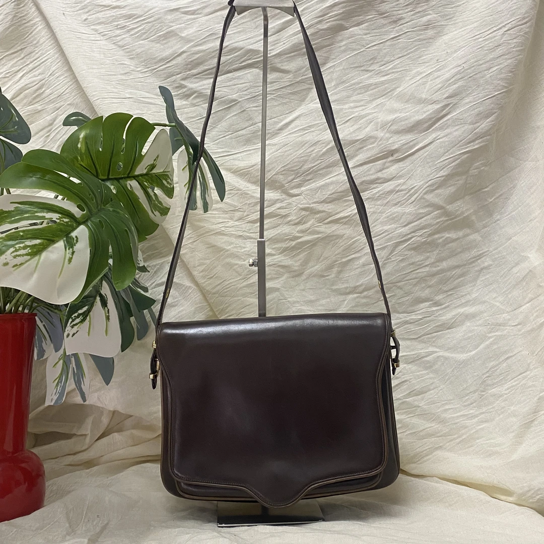 中古包no退no换·意大利·真皮斜挎·