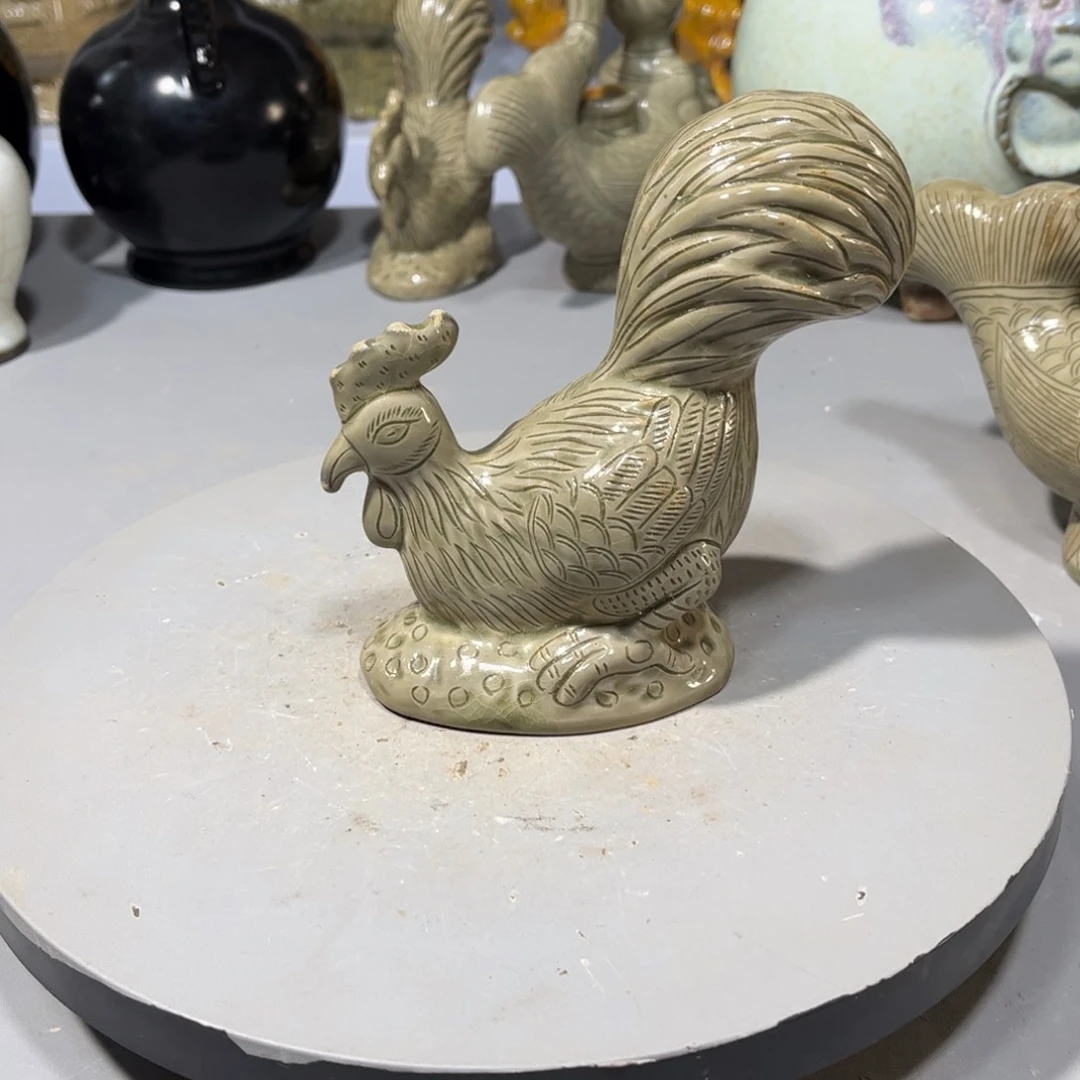 瓶越窑瓷器品相完美