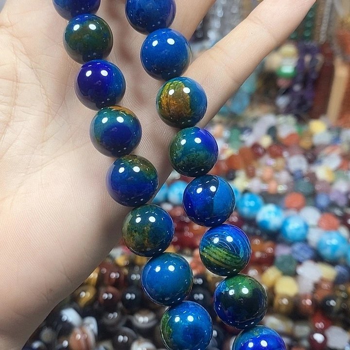 未镶嵌玛瑙/玉髓珠宝半成品地球玛瑙卡14mm