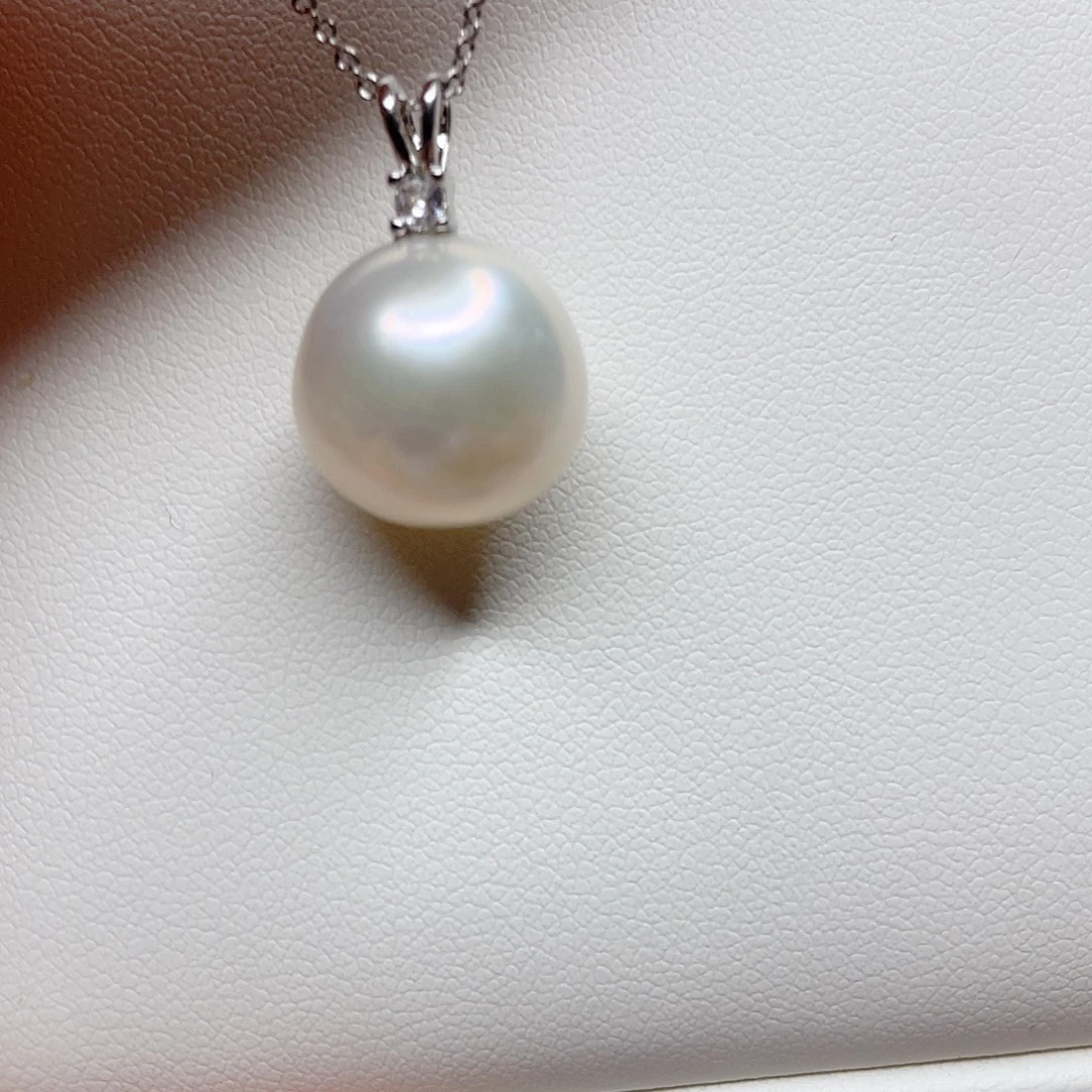 合金淡水珍珠吊坠(赠链)