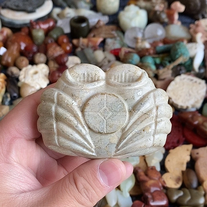 和田玉未镶嵌颈饰7