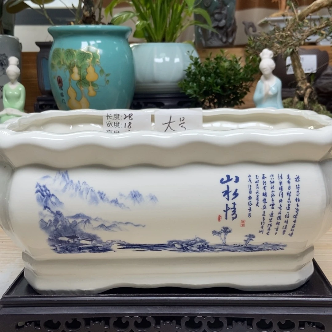 紫砂花盆陶瓷花盆陶瓷艺术