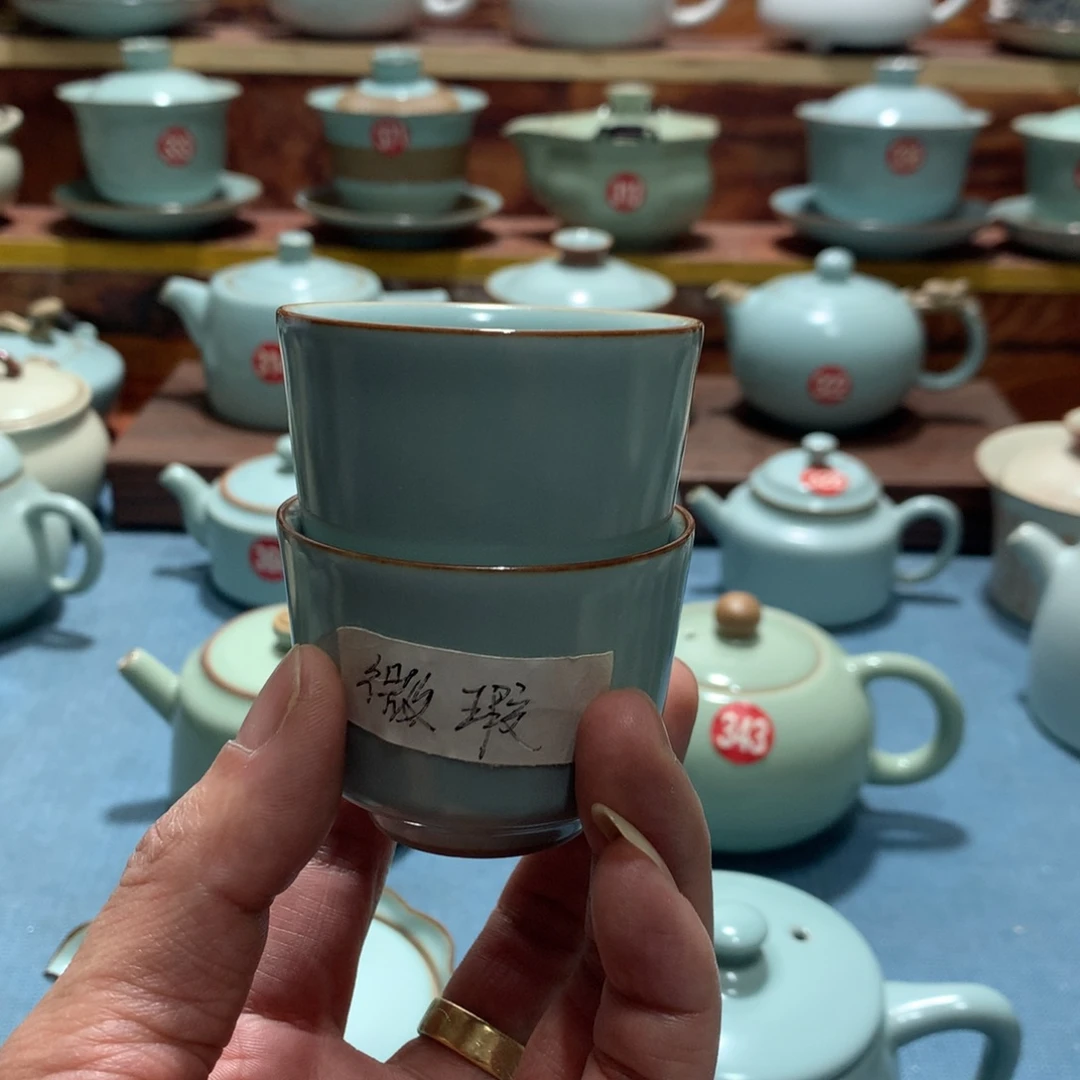 汝窑陶瓷茶具系列产品