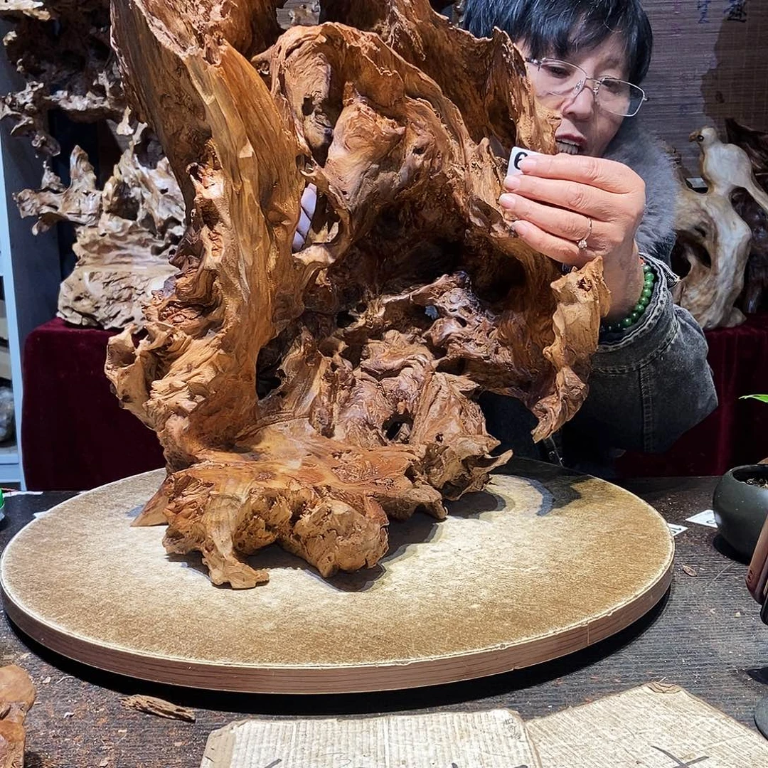 G***》634。红杉根随行根艺