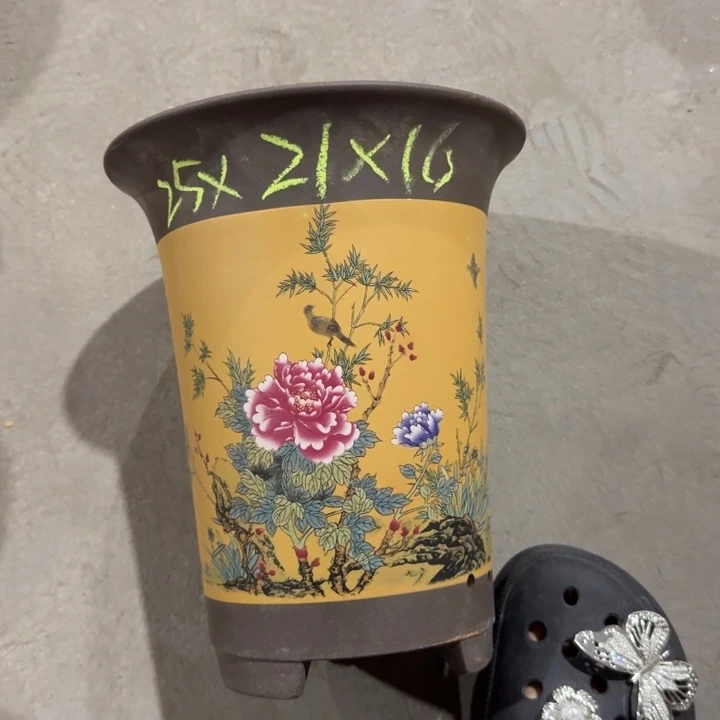 紫砂花盆25/21/16