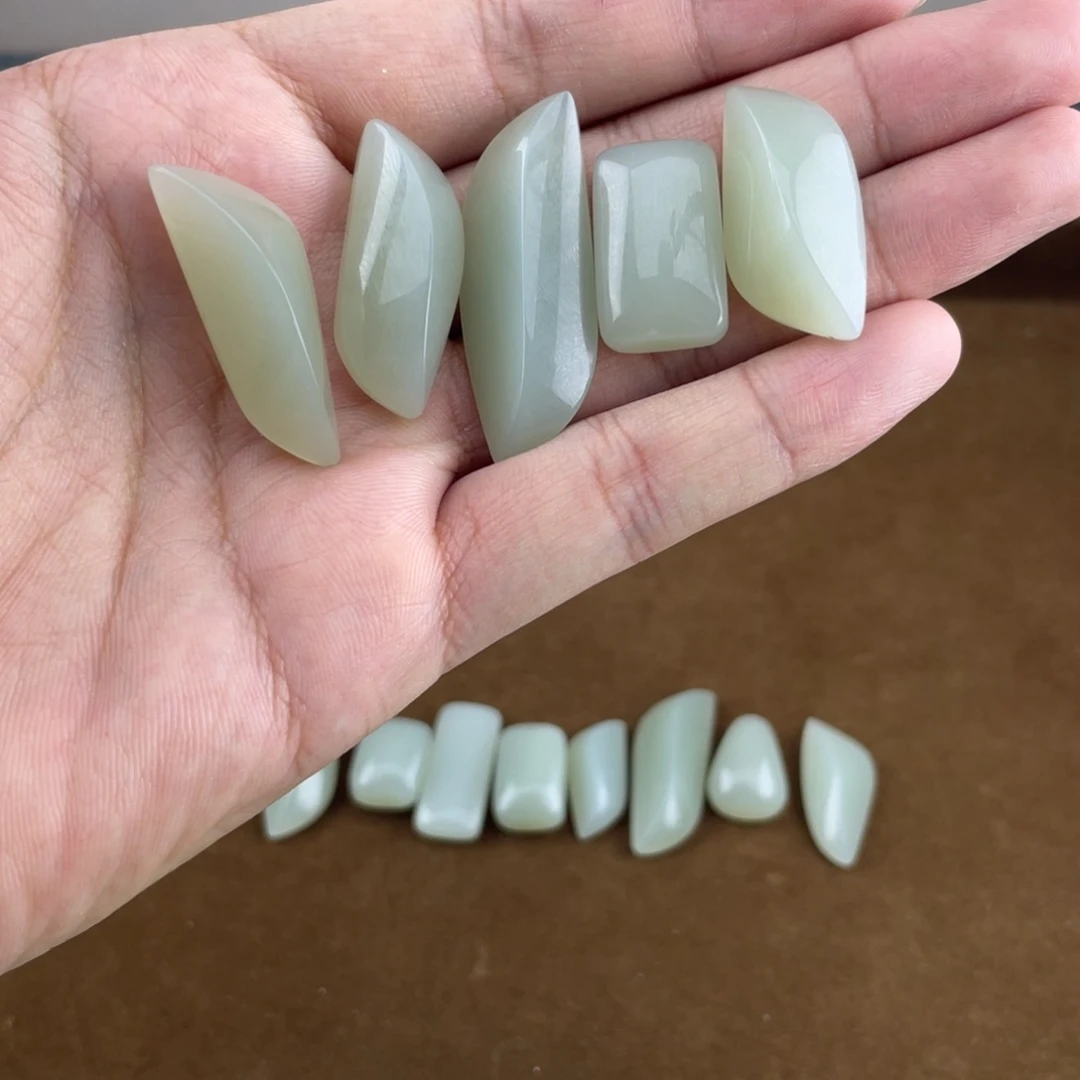 幽***舞未镶嵌手链和田玉（糖玉）
