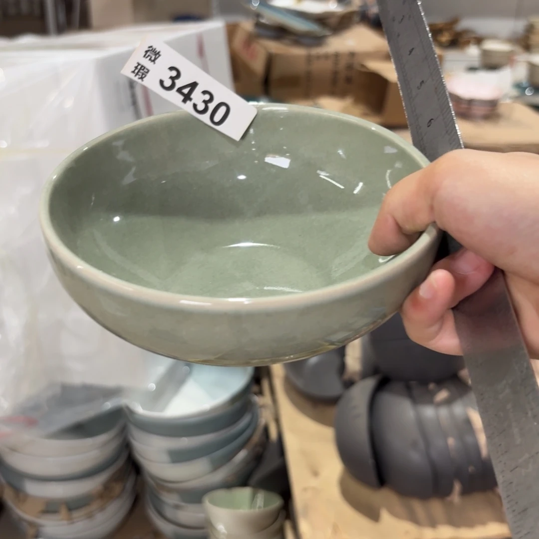 陶瓷3430 微瑕陶瓷餐具1个