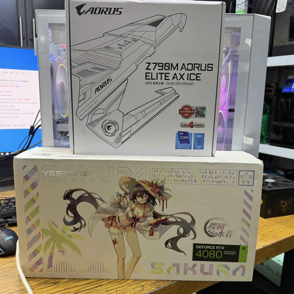 99新  i7-14700kf➕4080super 16G水着 主机