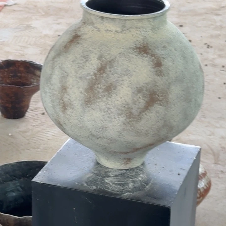 青***.瓷片景德镇手工花器