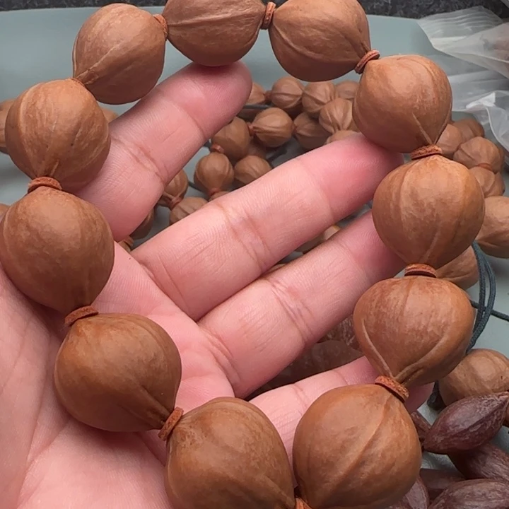 明***口橄榄核手串/手链橄榄核原皮铁核