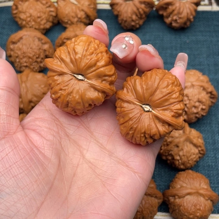 超***i把件文玩核桃42全品南瓜。