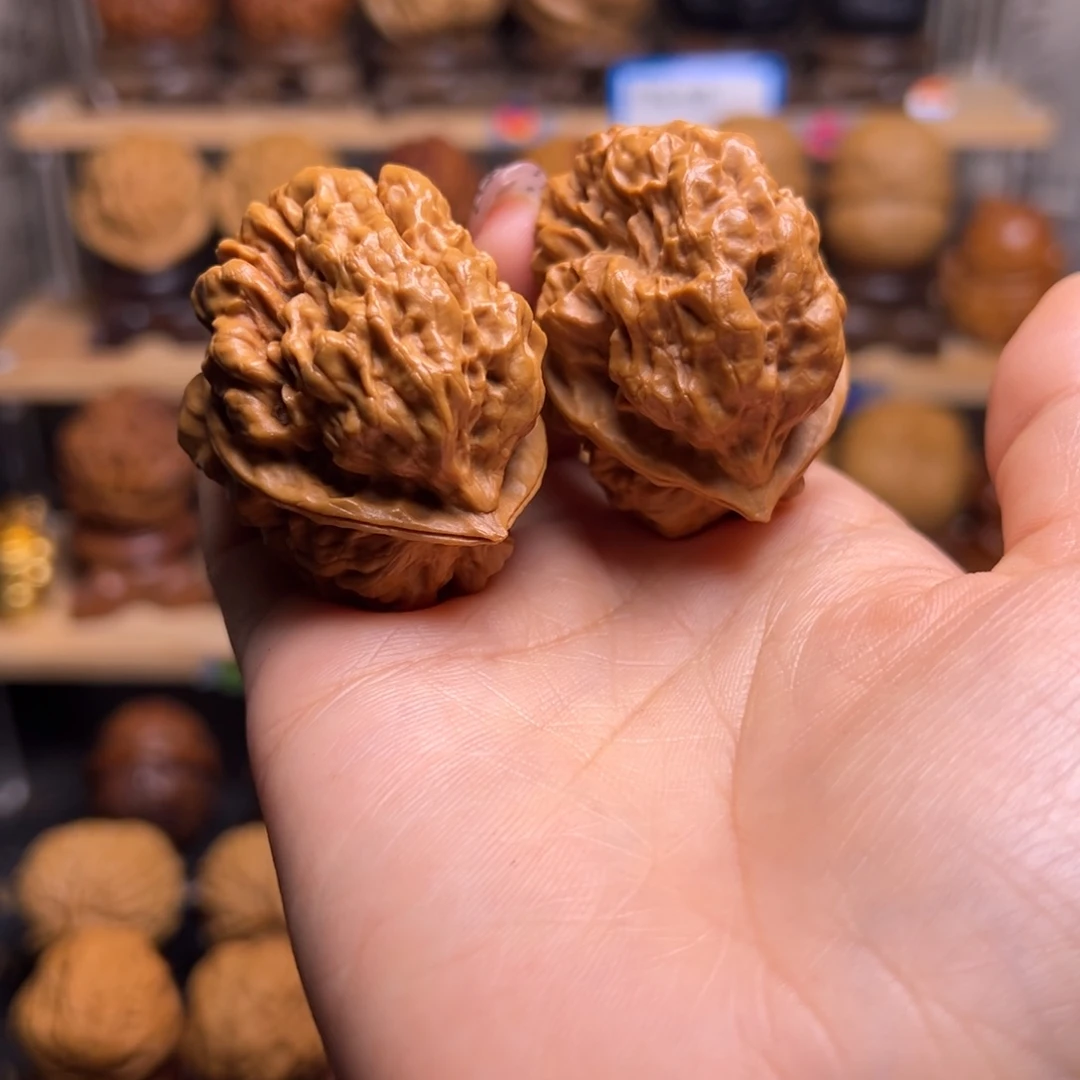 桃核把件上古蛤蟆头H7、43……