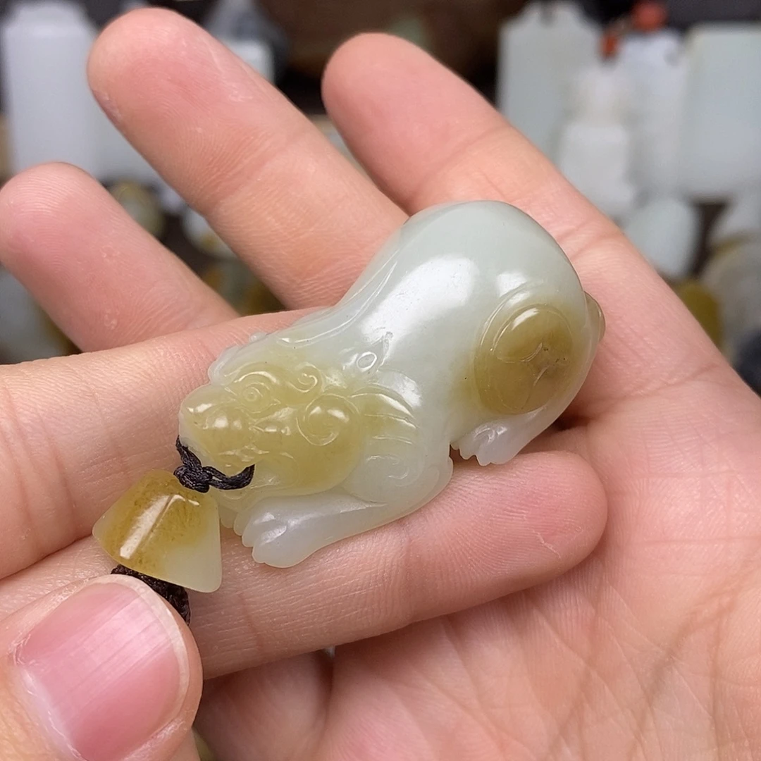 和田玉未镶嵌颈饰29