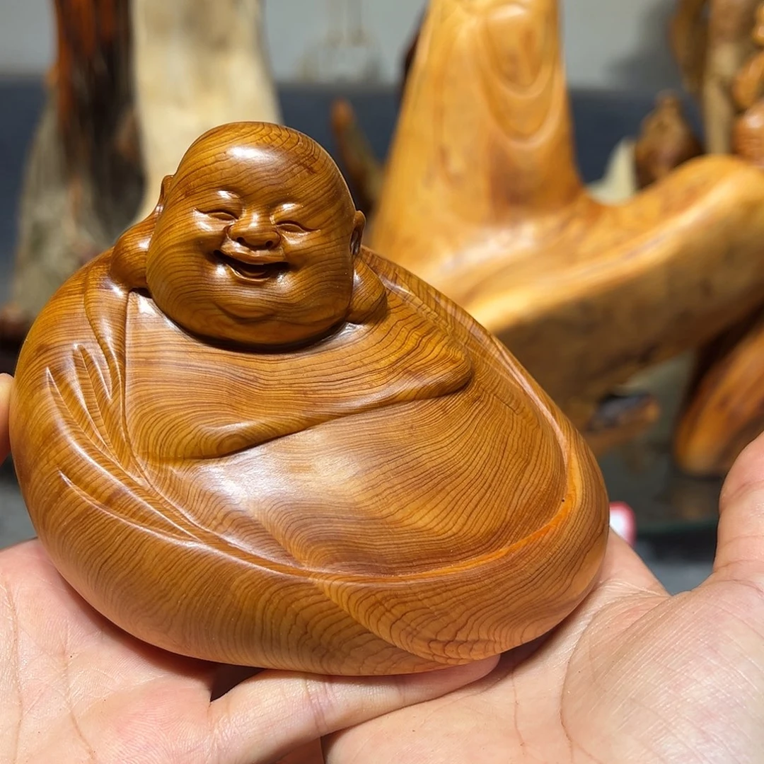 柏木崖柏木手把件摆件