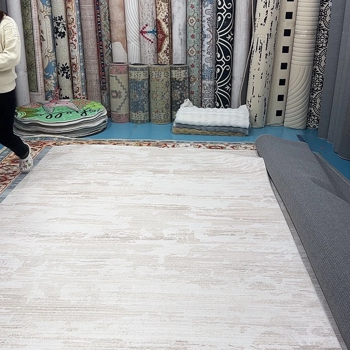 混纺200×300误差±1-3cm精编细砂仿羊绒棉布底微瑕